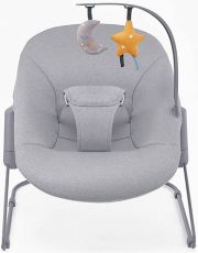 Дитячий шезлонг Kinderkraft Calmee Grey